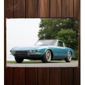 Металлическая табличка Corvette C2 Rondine Coupe